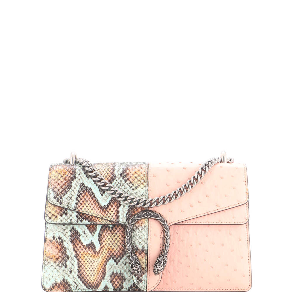 Gucci Small Dionysus Bag Python and Ostrich